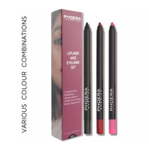 PHOERA Matte Lip & Eyeliner Kit