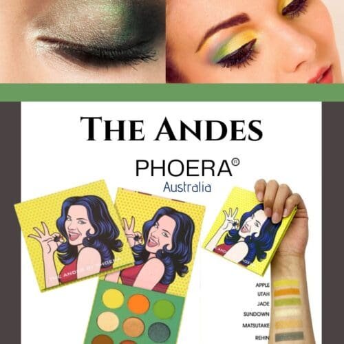 PHOERA Highly Pigmented Eyeshadow X9 Palette - Image 3