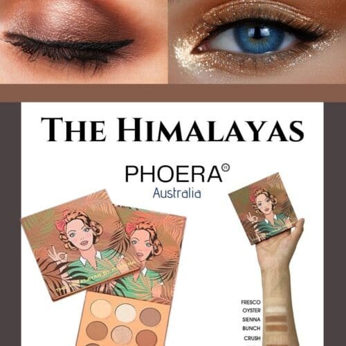 PHOERA Highly Pigmented Eyeshadow X9 Palette - Image 4