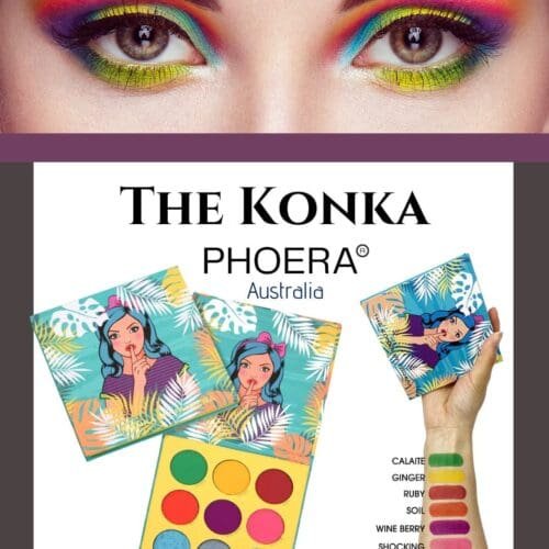 PHOERA Highly Pigmented Eyeshadow X9 Palette - Image 5