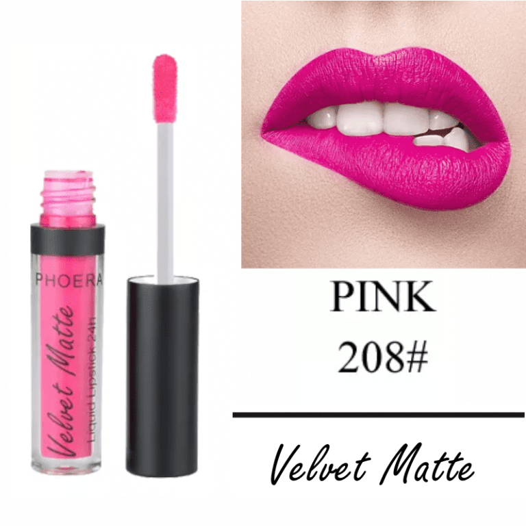 PHOERA Long Lasting Velvet Matte Liquid Lipstick - Image 12