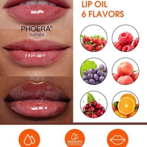 PHOERA Moisturizing Roll-On Lip Oil - Image 3